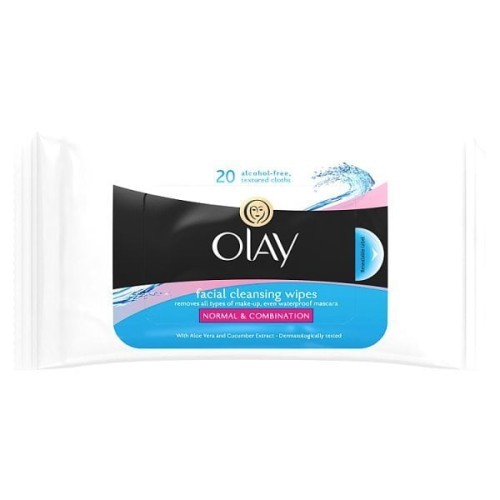 Olay Facial Cleansing Wipes Normal& Combination 20 (Olay Facial Cleansing Wipes)